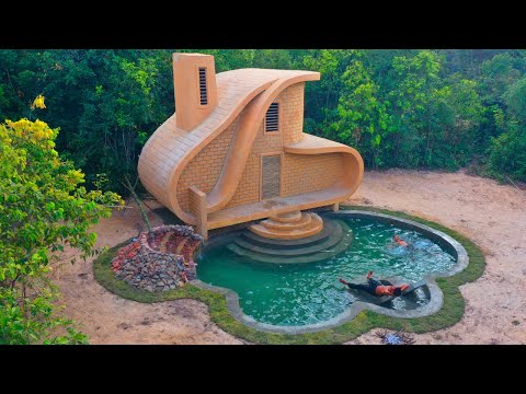 Building My Dream 2 Story House in 95 Days with Swimming Pool !