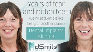 Incredible transformation after years of pain! All-on-4 implantation in Prague