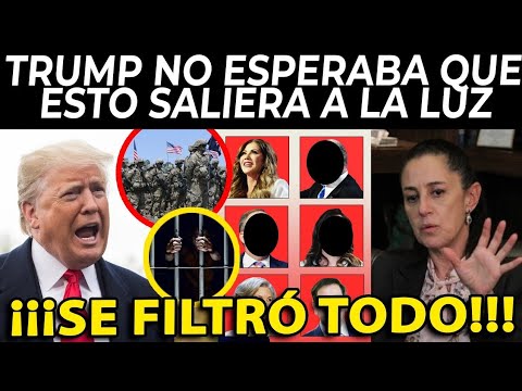 LUNES BOMB4ZO! FRENA DEPORTACIÓN MASIVA; TRAICIONAN A TRUMP ¡CLAUDIA INICIA MEGA BLINDAJE!