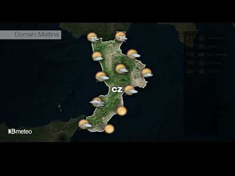 Il Meteo in Calabria del 26 luglio 2023