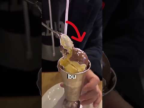 Saniyeler İçinde Sertleşen Dondurma! ⏱🍦