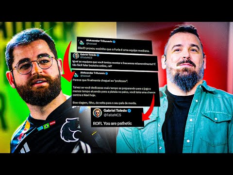 FALLEN JANTOU o EX PLAYER GRINGO no TWITTER! e FER NUNCA MUDA! MUITO DOENTE KKKK