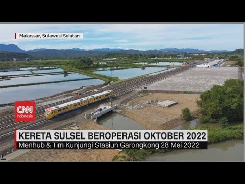 Kereta Sulsel Beroperasi Oktober 2022