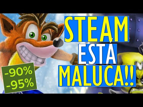 CORRE!! OS MELHORES JOGOS BARATOS a partir de R$ 3,79 na PROMOÇÃO da STEAM SUMMER SALE 2025