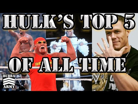 Hulk Hogan Names His Top 5 Wrestlers Of All Time!