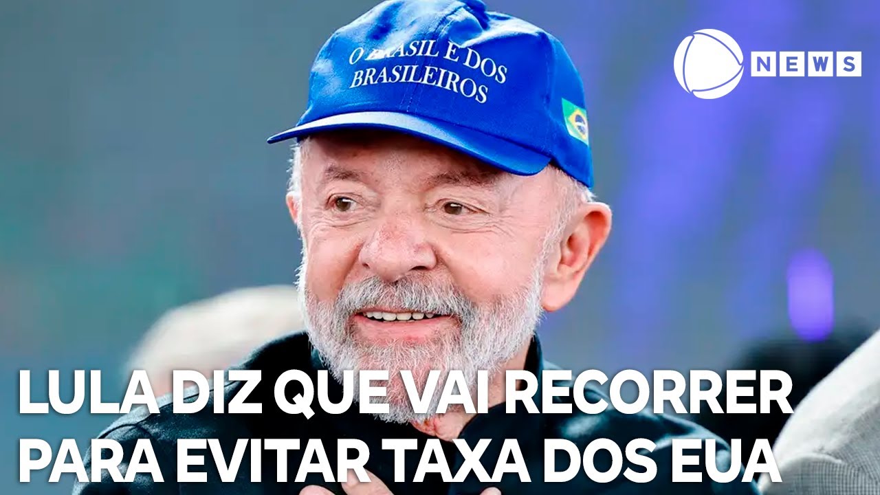 Lula diz que vai recorrer para evitar aplicação da taxa imposta pelos EUA