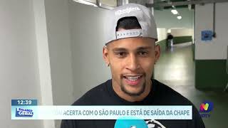 Mailton deixa a Chapecoense e segue para jogar no São Paulo em 2025