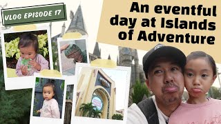 Vlog Episode 17 - An eventful day at Islands of Adventure during the holidays