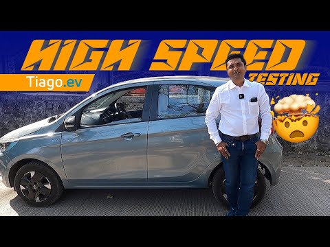 Tata Tiago.ev - High Speed Drive & Test | हिंदी with Subtitles