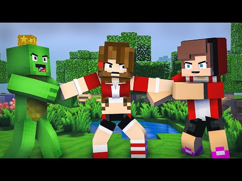 MAIZEN : JJ and JJ Sister Getting GIRLFRIEND/Aphmau  ? - Minecraft Sad Animation JJ & Mikey