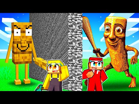 I Cheated With TUNG TUNG TUNG SAHUR in Minecraft Build Battle!