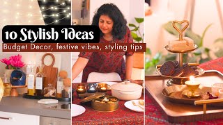 10 STYLISH Ideas for your HOME ✨ | KITCHEN COUNTERTOP DECOR | QUICK SNACKS | BUDGET-FRIENDLY DECOR