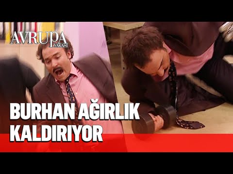 @Burhan Altıntop, ağırlık kaldırıyor - Avrupa Yakası