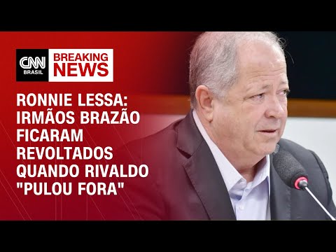 ​Ronnie Lessa: Irmãos Brazão ficaram revoltados quando Rivaldo “pulou fora” | CNN ARENA