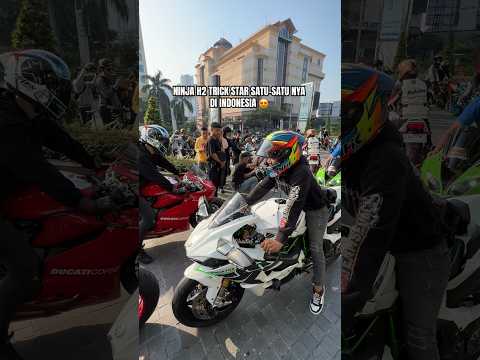 NINJA H2 TRICK STAR SUPER LANGKA || HANYA 1 DI INDONESIA @ParopoNauli  @akangmv