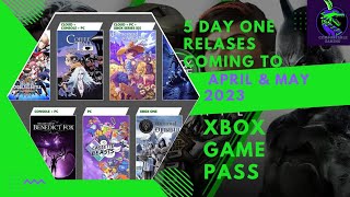 5 Day One Relases Coming To Xbox Game Pass - April & May 2023