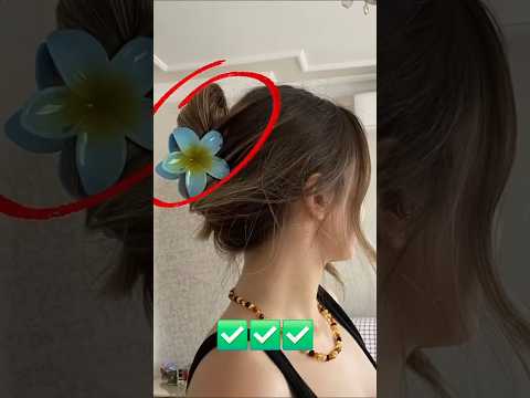 Yazın vazgeçilmez saç modeli 🥰 #hairstyle #hairtutorial #hairclip #explore #keşfet