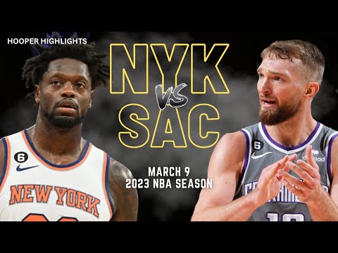 New York Knicks vs Sacramento Kings Full Game Highlights | Mar 9 | 2023 NBA Season video clip