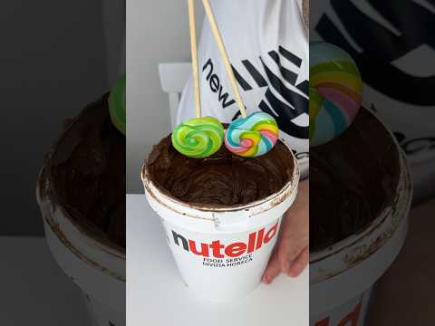 #nutella and Chupa Chups Chocolate ๐ซ๐ญ