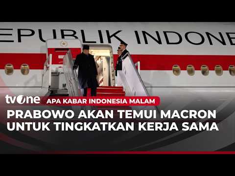 Presiden Prabowo Lanjutkan Diplomasi Eropa, Dijadwalkan Bertemu Macron | AKIM tvOne