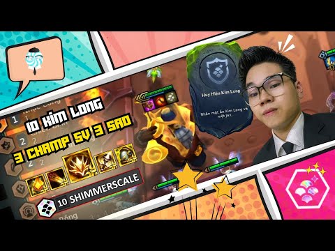 TÁI HIỆN ĐTCL MÙA 7.5 | 10 KIM LONG - 4 VÀNG 3 SAO CŨNG PHẢI QUỲ GỐI! #tft #dtcl #dautruongchanly