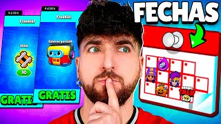 COSAS GRATIS !!! MANTENIMIENTO Y FECHAS IMPORTANTES QUE NO TE PUEDES PERDER en BRAWL STARS