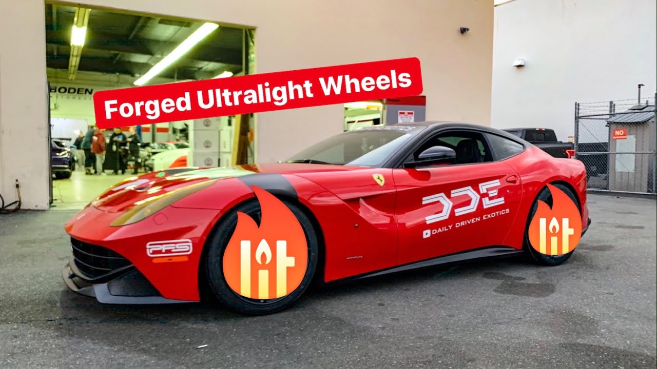 MY NEW FERRARI IS BACK & WITH NEW WHEEL REVEAL