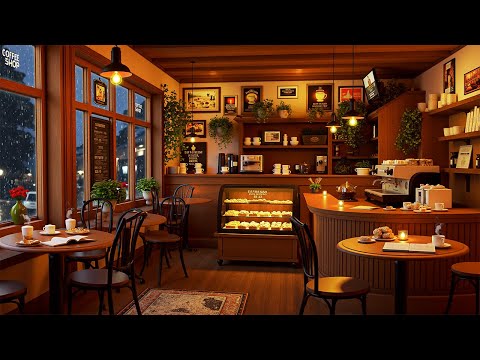 Music For When You Are Stressed ☕ Jazz In The Background | Tranquil Coffeehouse Ambience