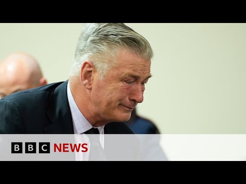 Alec Baldwin's Rust manslaughter trial dismissed over alleged hidden evidence | BBC News