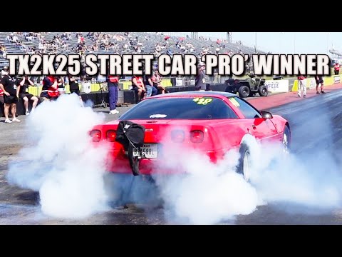 TX2K25 STREET CAR 'PRO' WINNER - 1500WHP CHEVY CORVETTE