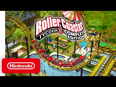 RollerCoaster Tycoon 3: Complete Edition - Launch Trailer - Nintendo Switch