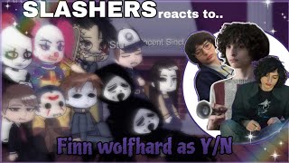 Slashers react to MASC! Y/N // Requested // Finn Wolfhard characters