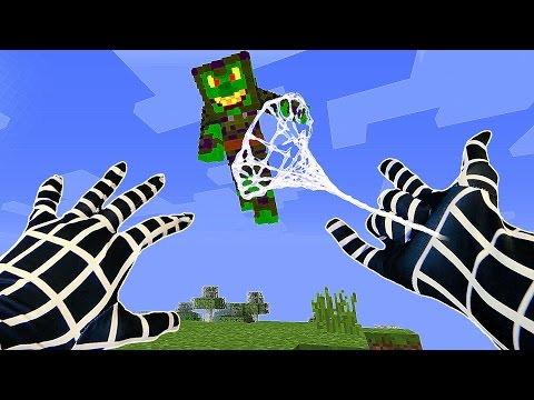 REALISTIC MINECRAFT - SPIDERMAN BECOMES BLACK
