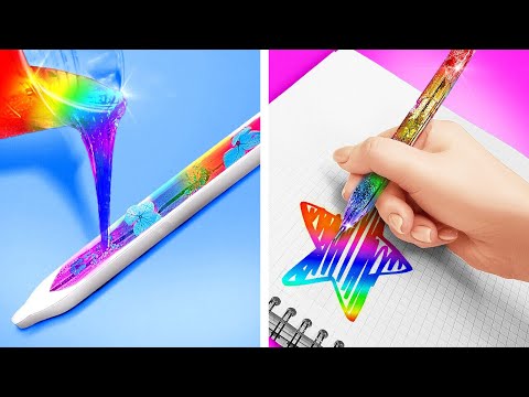 DIY MAGIA! NAJLEPSZE SZKOLNE TRIKI | Pomysłowe Rady i Wskazówki od 123 GO!