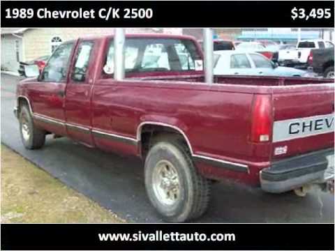 1989 Chevrolet 2500 Pickup Problems, Online Manuals and Repair Information