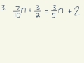 Solving Equations Involving Fractions and Decimals