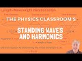 Harmonics and Standing Waves Concepts