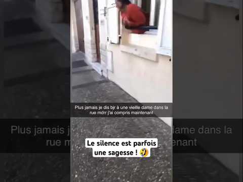 Vraiment, la réponse était assez dure ! 🤣