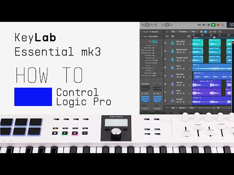KeyLab Essential mk3 | How To Control Logic Pro