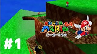 【初投稿】ボムキングをやっつけろ！操作が難しい… スーパーマリオ 3Dコレクション スーパーマリオ64 #1
