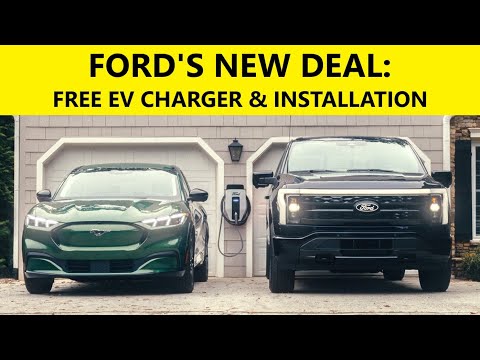 Ford's Power Promise: A Free 80-Amp Charger And Installation For All New EV Customers