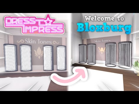 BUILDING THE DRESS TO IMPRESS MAP IN BLOXBURG...