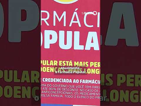 Todos medicamentos e itens da Farmácia Popular serão gratuitos