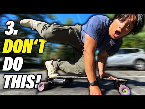 15 Mistakes Beginner Electric Skateboarders Make
