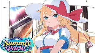 【Minecraft】#ホロ鯖サマーパーク SL機関車がつくりた～～～～いっ❕🥳【ホロライブ/赤井はあと】