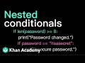 Understanding Nested Conditionals