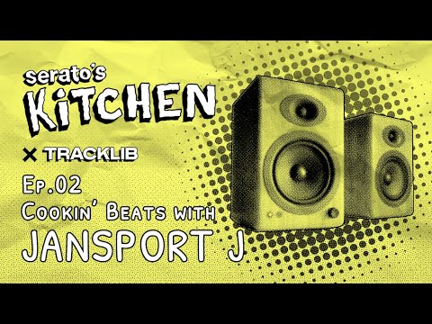 Serato's Kitchen x Tracklib | Live Beat making with Jansport J Ep. 2