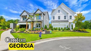 Serenity vs. Tallulah | 2 NewToll Brothers Model Homes in Canton GA (Which Would You Choose?)