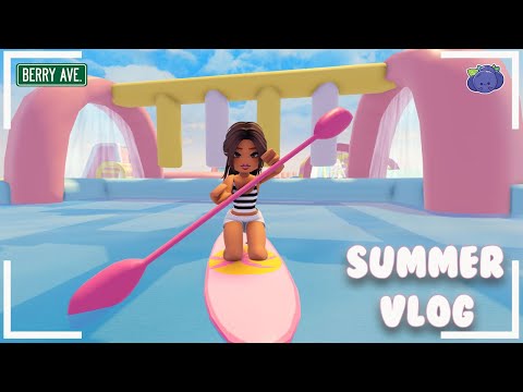 A Summer Vlog || Berry Avenue Roleplay