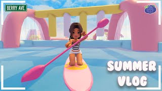 A Summer Vlog || Berry Avenue Roleplay